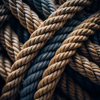 Close-Up of Rope Textures