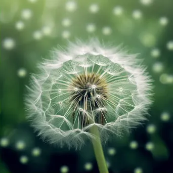 Dandelion seed fluffy texture - Image 2