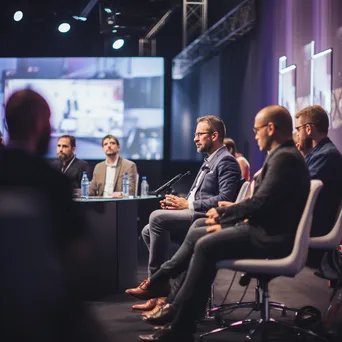 Participants in a panel discussion about urban technology at a conference. - Image 3