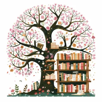 Whimsical Bookstore Logo - Image 2