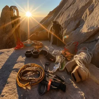 climbing gear on mountain - Image 4