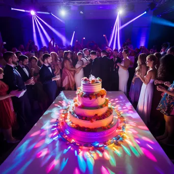 Guests dancing at a wedding reception - Image 3