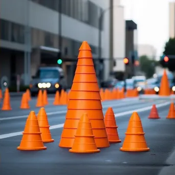 Traffic cone sculptures - Image 4