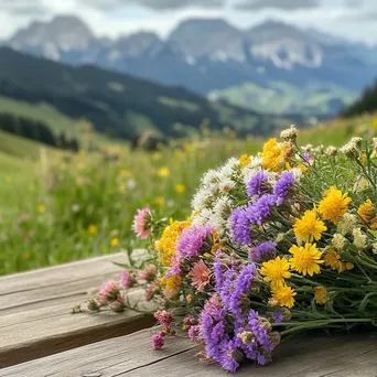 Alpine Wildflower Bouquet