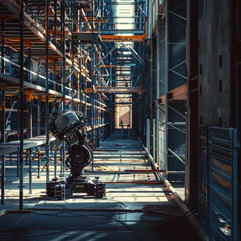 Robotic system inspecting a construction site for safety - Image 3