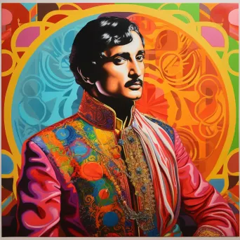 Pop Art Emperor Akbar