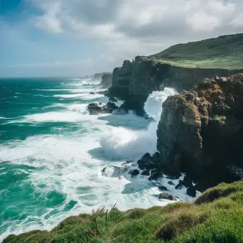 Majestic Coastal Cliffs