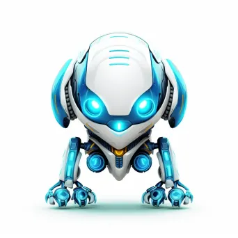 Futuristic Robot Logo - Image 4