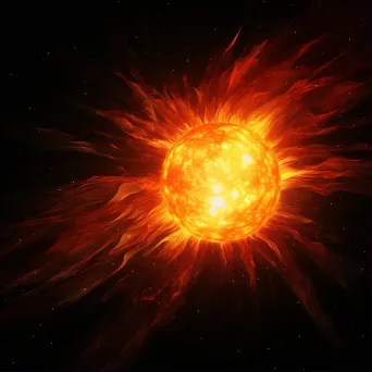 Solar Flare Eruption