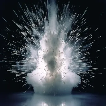 Rocket engine igniting for spacecraft launch - Image 2