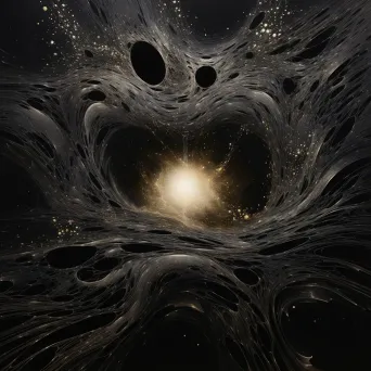 Black Hole Tapestry Image - Image 3