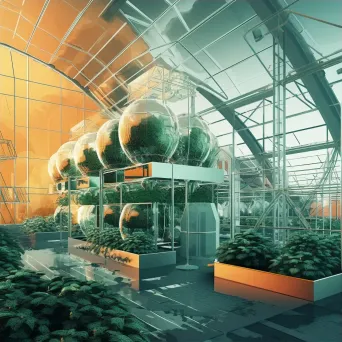 Genetically modified plants in advanced greenhouse environment - Image 3