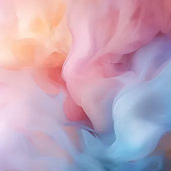 Dreamlike Pastel Paint Strokes