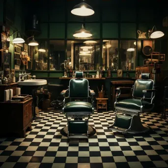 vintage barber shop - Image 3