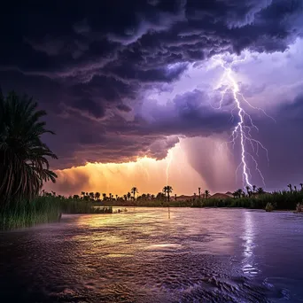 Thunderstorm at Oasis