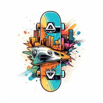 Urban skateboard brand logo - Image 2