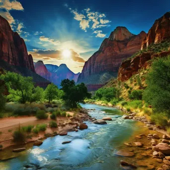 Zion National Park Cliffs - Image 1