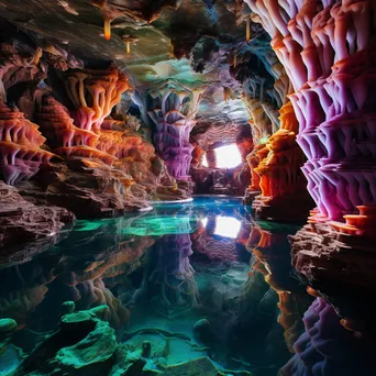 Colorful Mineral Grotto