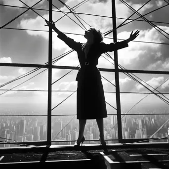 Symbolic image of breaking glass ceiling - Image 4