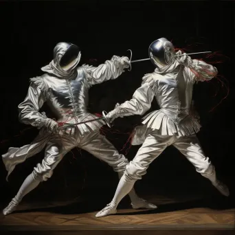 Baroque Fencing Duel