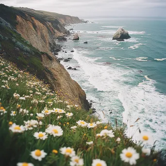 Coastal Hiking Trail with Cliffs