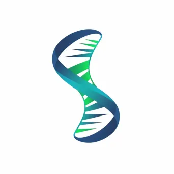 DNA helix logo design for biotech research company - Image 2