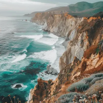 Big Sur Coastal Cliffs - Image 2