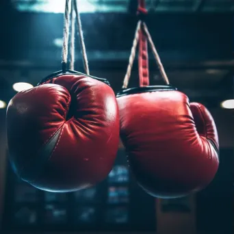 boxing gloves in ring - Image 3