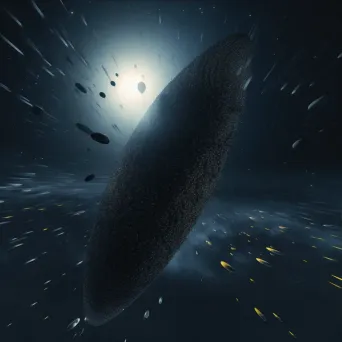 Artistic interpretation of Oort Cloud with comets - Image 3