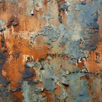 close-up of rusty metal - Image 1