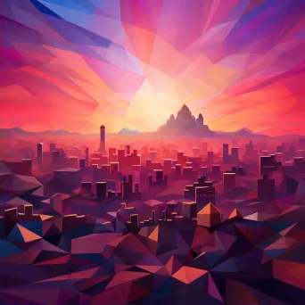 African Skyline at Dawn