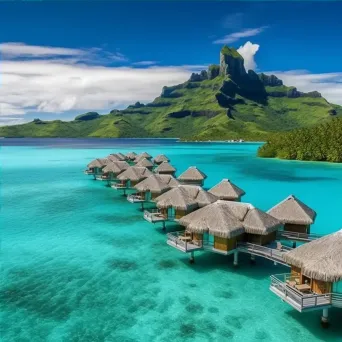 Bora Bora overwater bungalows - Image 4