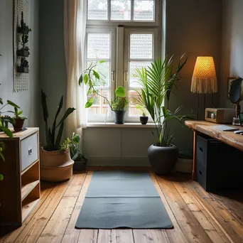 Wellness Corner in Home Office