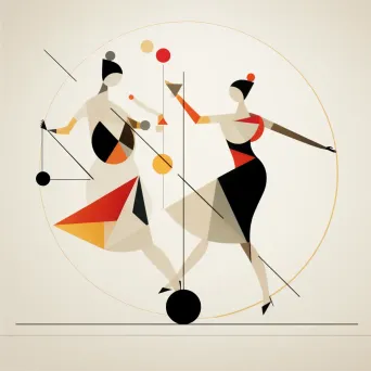 Bauhaus Ballet Geometry