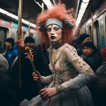 Underground subway performers - Image 2