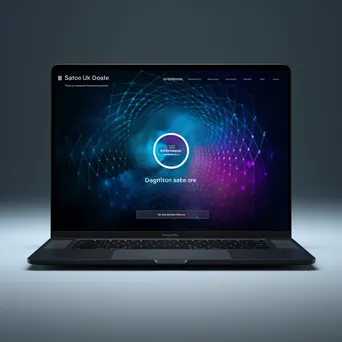 Dynamic Desktop Login Page Design