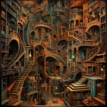 The Labyrinthine Library