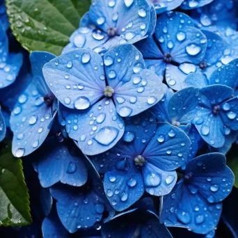 hydrangea close-up - Image 3