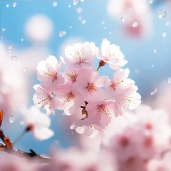 Pink cherry blossoms - Image 4