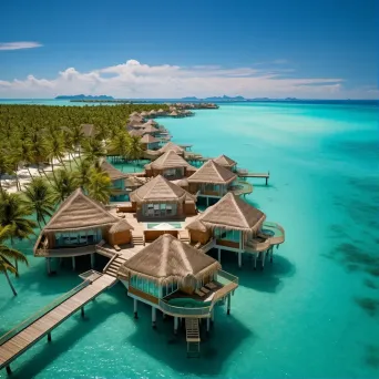 Maldives overwater bungalows - Image 1