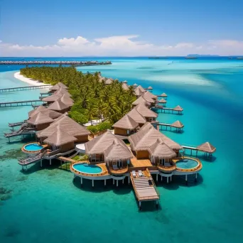 Maldives overwater bungalows - Image 4