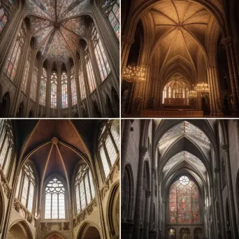 Gothic cathedral interiors - Image 2