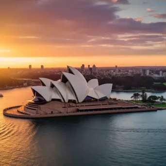 Sydney Opera House sunset - Image 3