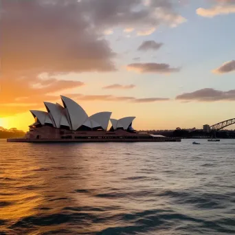 Sydney Opera House sunset - Image 4