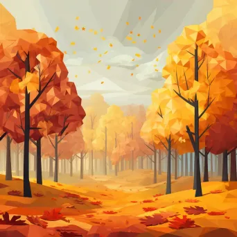 Polygonal Autumn