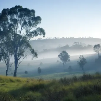 Blue misty hills - Image 2