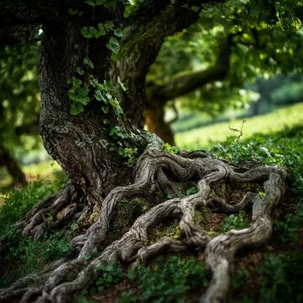 Ancient vine vineyard surrounded by greenery - Image 4