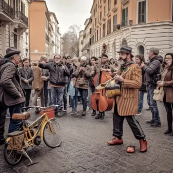 Street performers Rome - Image 4