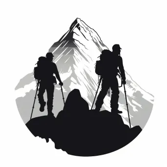 Mountaineering Expedition Emblem Logo - Image 1