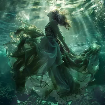 Underwater enchantment portrait - Image 1